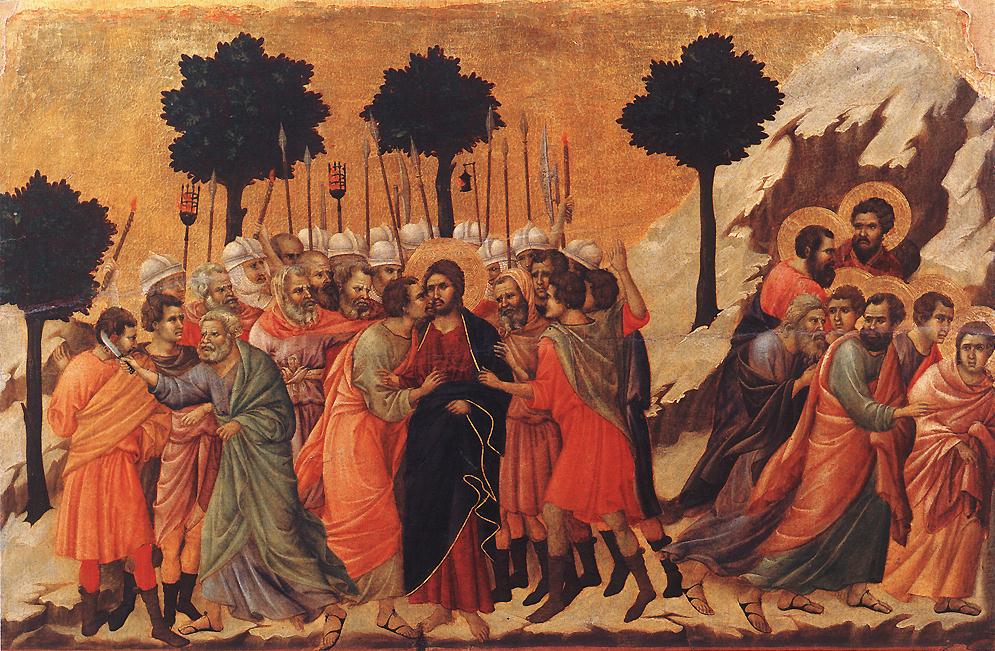 12 Le christ est fait prisonnier siena_jpg