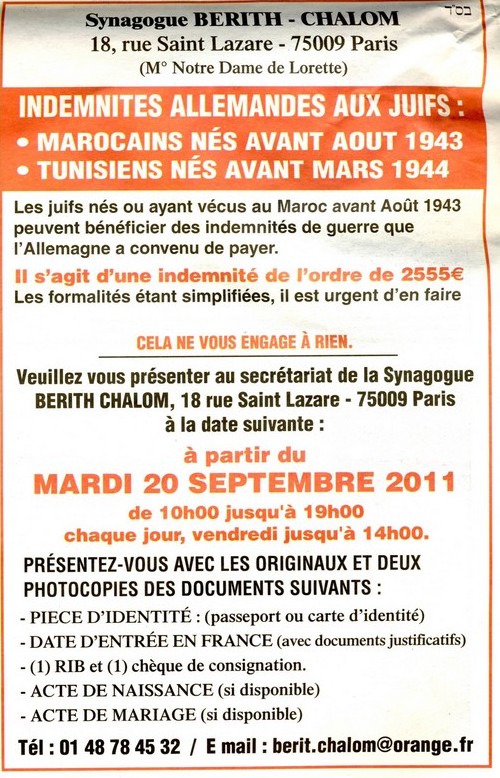 Actu J Annonce 22 septembre 2011