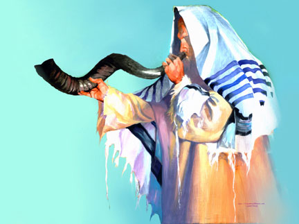 shofar-blower