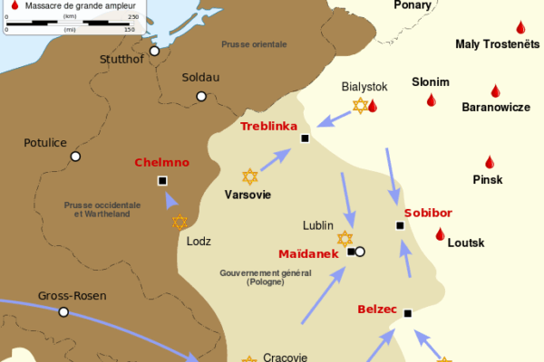 WW2_Holocaust_Poland_map-fr