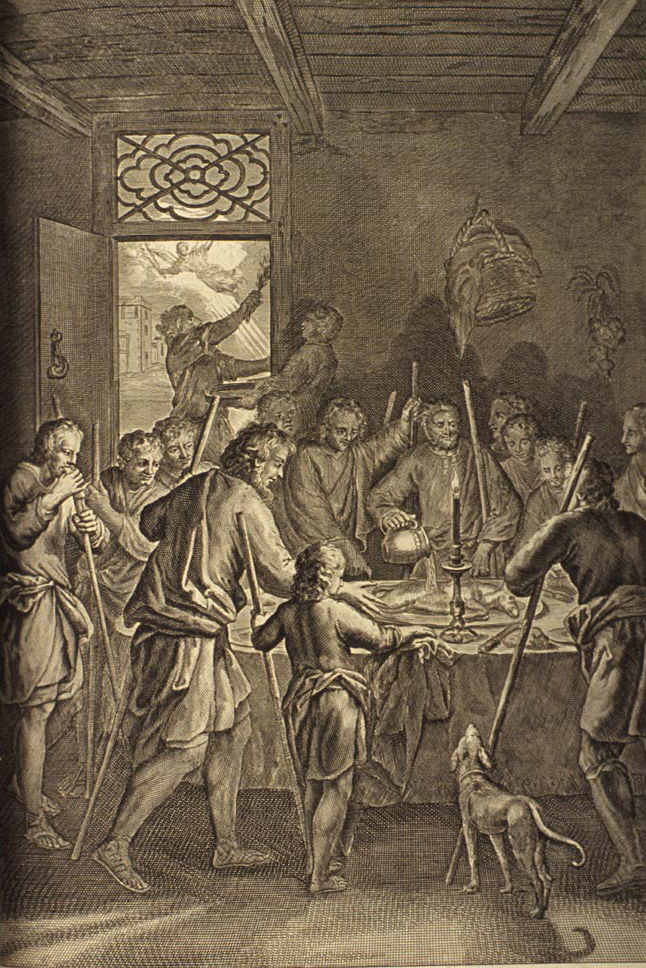 Israelites_Eat_the_Passover