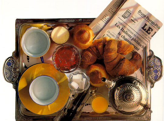 PETIT DEJEUNER AVEC MIREILLE, par Bob Oré Abitbol pdejeuner96c