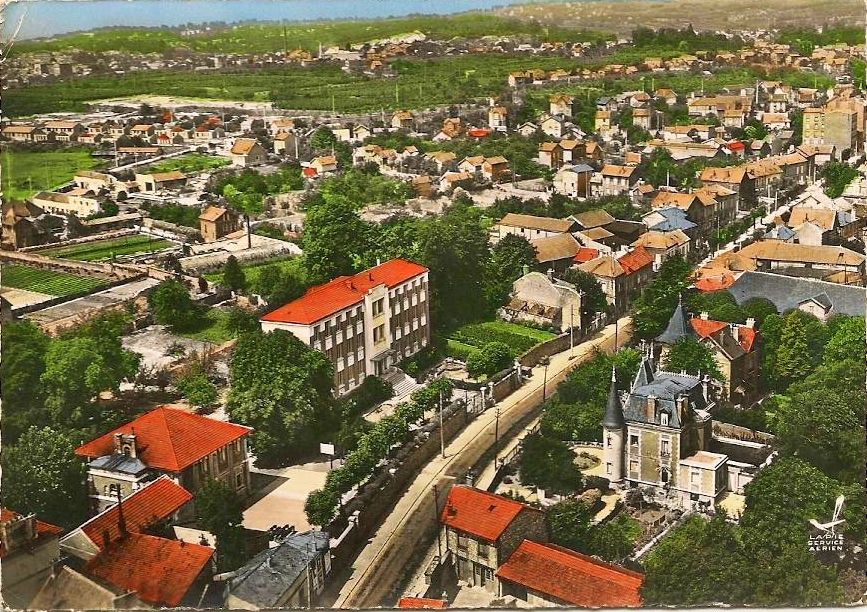 Sarcelles - Boulevard Général de Gaulle - Vue aérienne sur le quartier