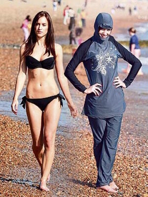 burkini-bikini