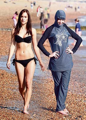 burkini-bikini