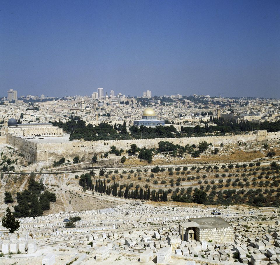 Jerusalem-vue-de-vieille-ville