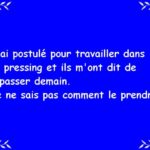 pressing