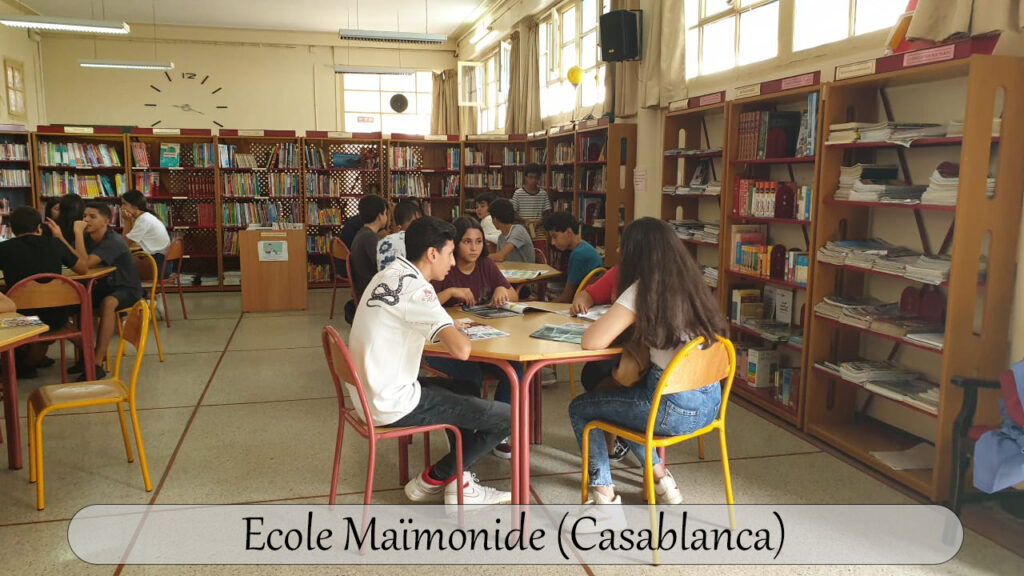 Sur les bancs du lycée Maimonide à Casablanca, les élèves juifs et ...