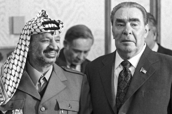 Arafat-et-Leonid-Brejnev